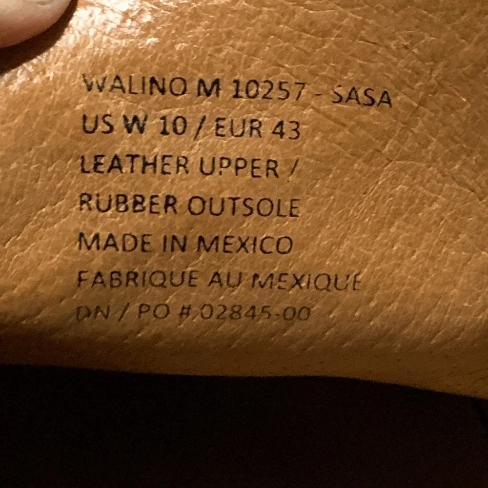 OluKai Walino Shoes Mens Size‎ 10 Brown Leather Oxford Dress Rubber Sole 10257